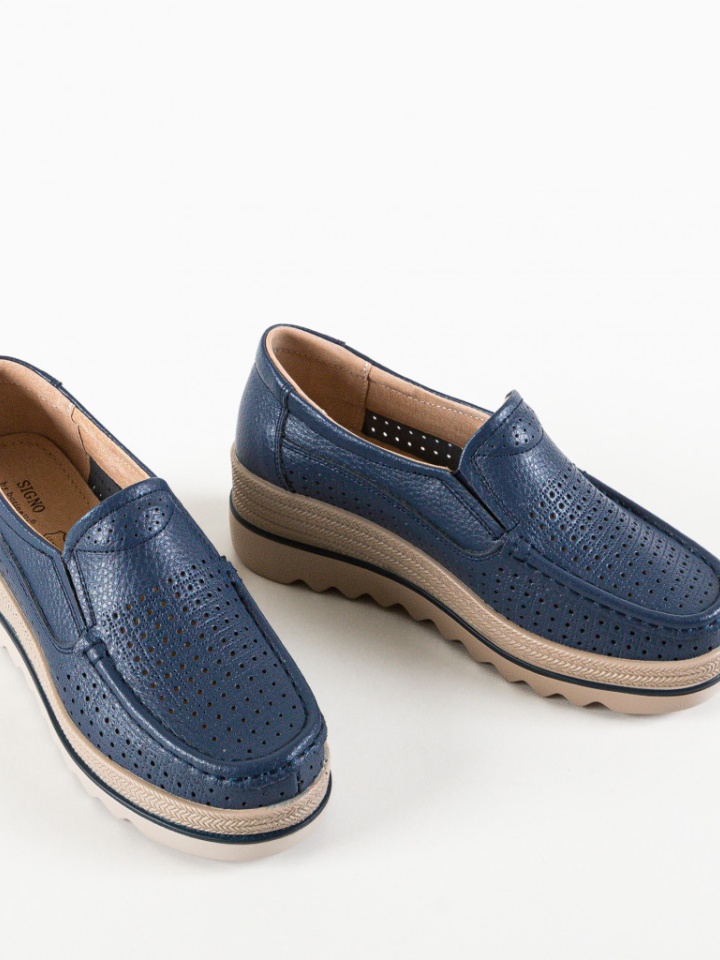 Scarpe casual Blu navy Krat - Img 6