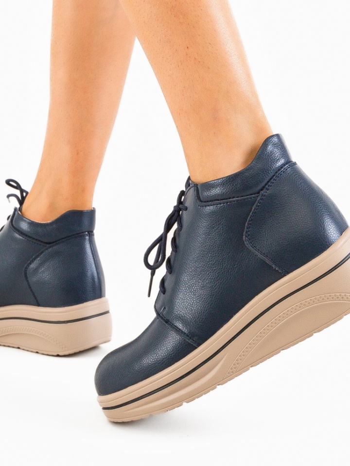 Scarpe casual Blu navy Palerma - Img 1