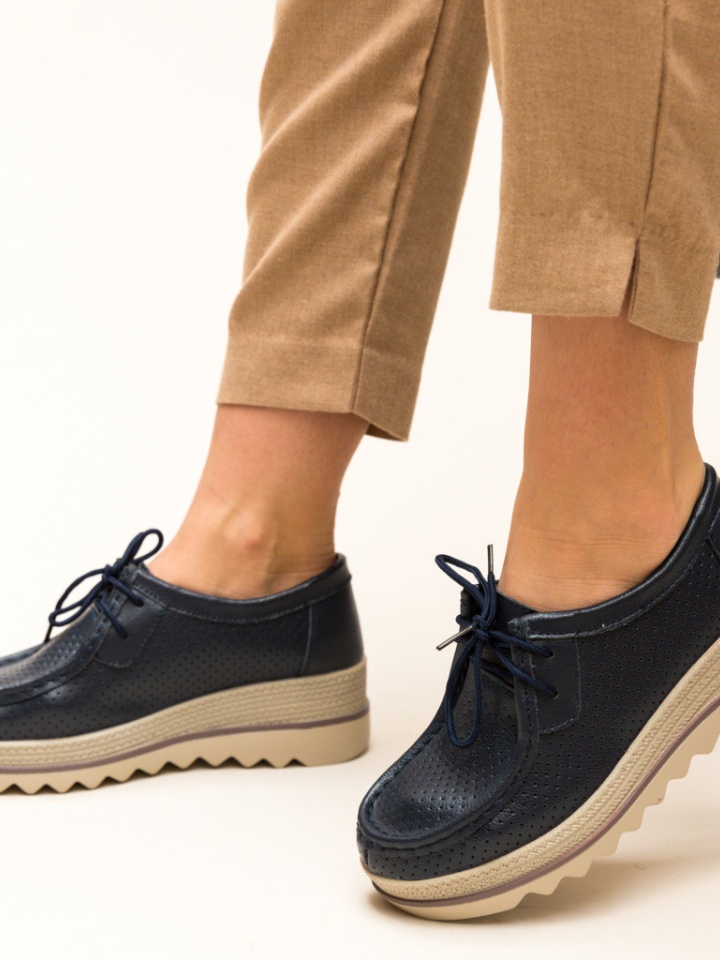 Scarpe casual Blu navy Torino - Img 4