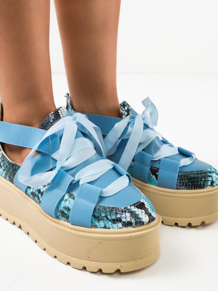 Scarpe casual Blu Pakler 2 - Img 2