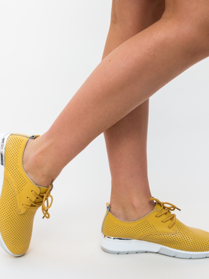 Scarpe casual Gialle Albert - Img 3