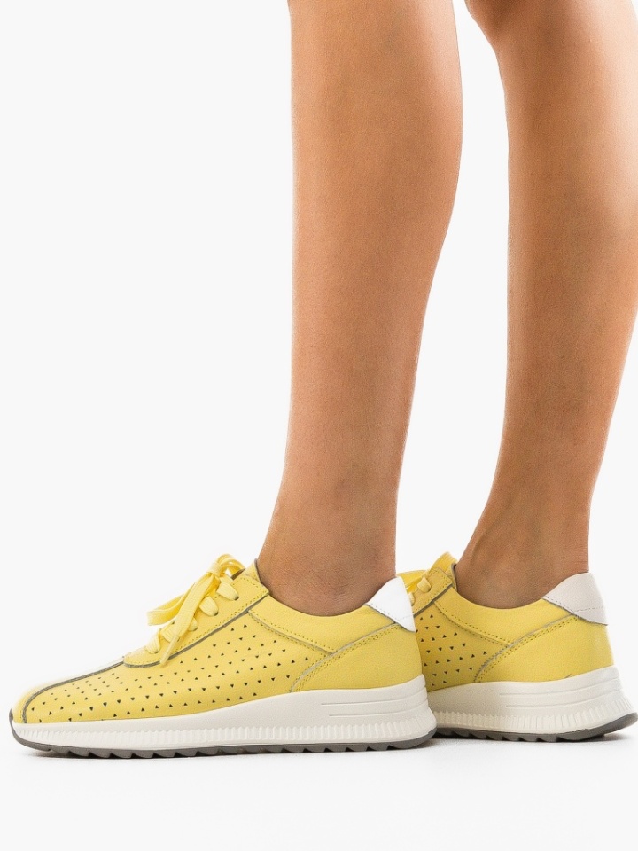 Scarpe casual Gialle Kari - Img 3