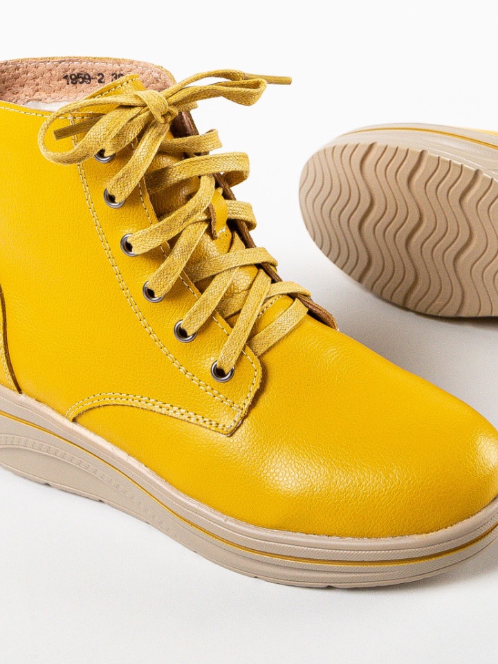 Scarpe casual Gialle Lakiob - Img 16