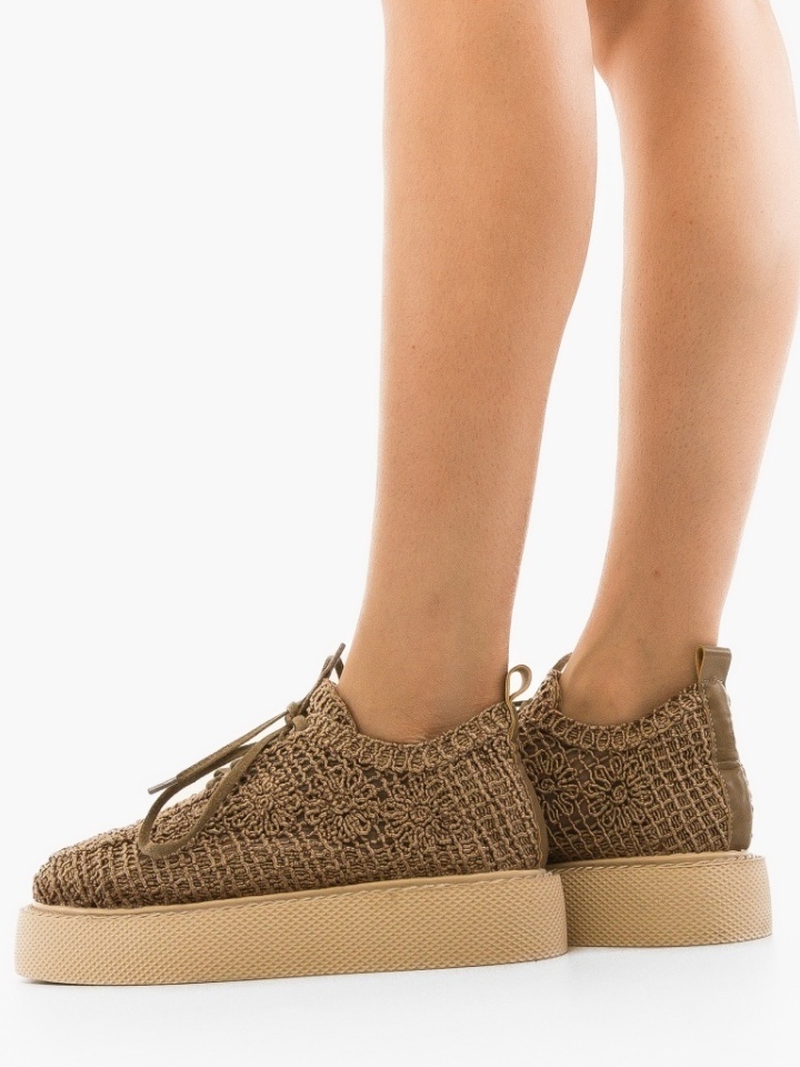 Scarpe casual Khaki Ystory - Img 4