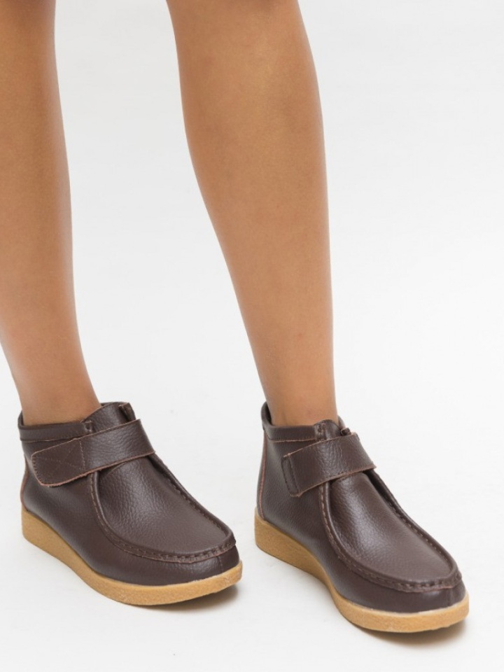 Scarpe casual Marroni Debir - Img 5