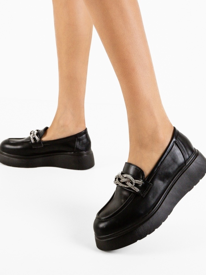 Scarpe casual Nere Hallel - Img 3