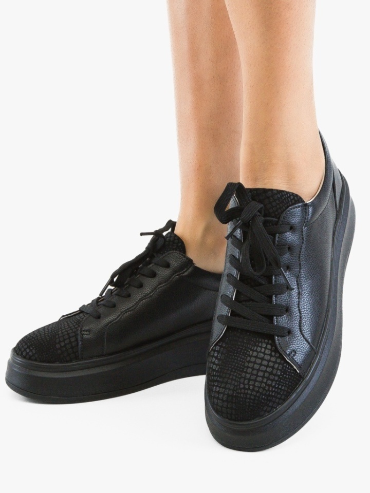 Scarpe casual Nere Priki - Img 3