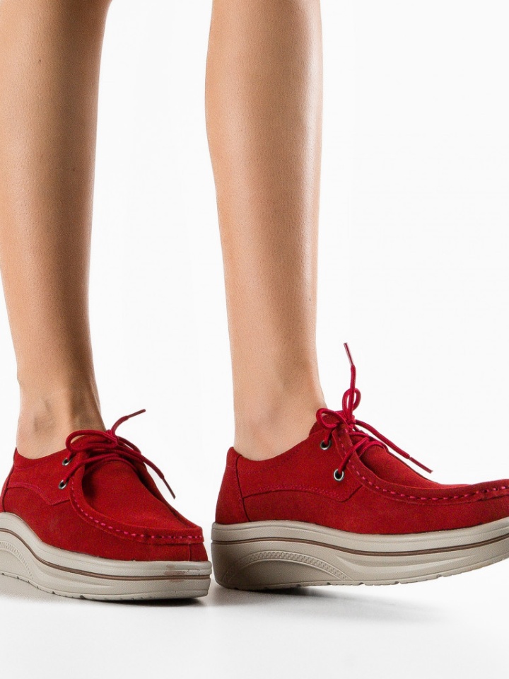 Scarpe casual Rosse Auron - Img 2