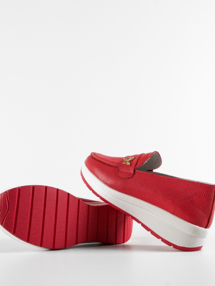 Scarpe casual Rosse Elvina - Img 7