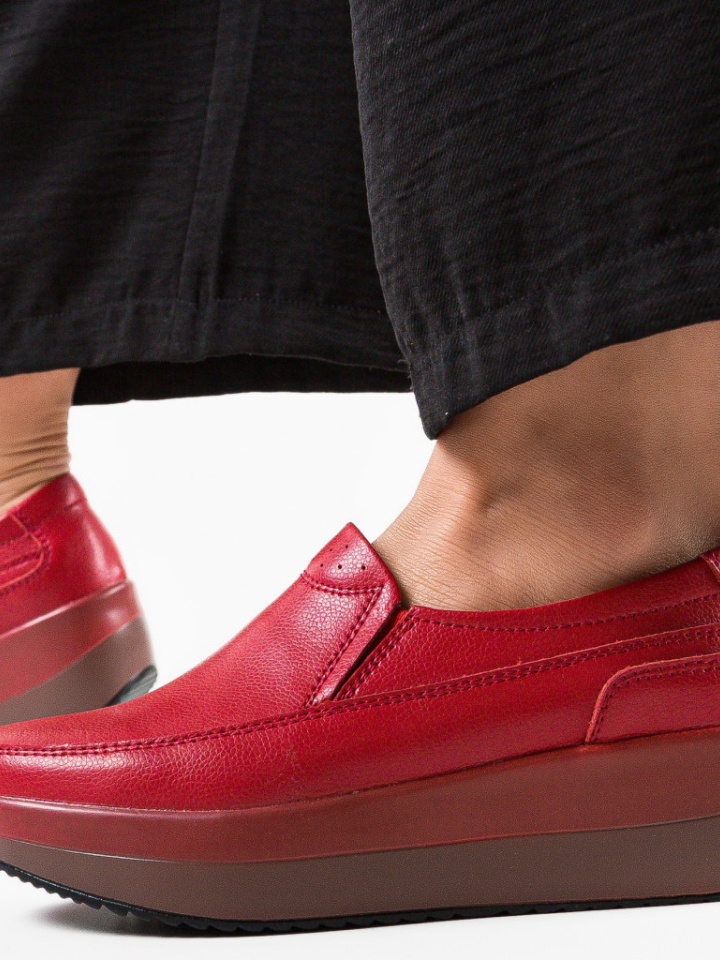 Scarpe casual Rosse Freeman - Img 3