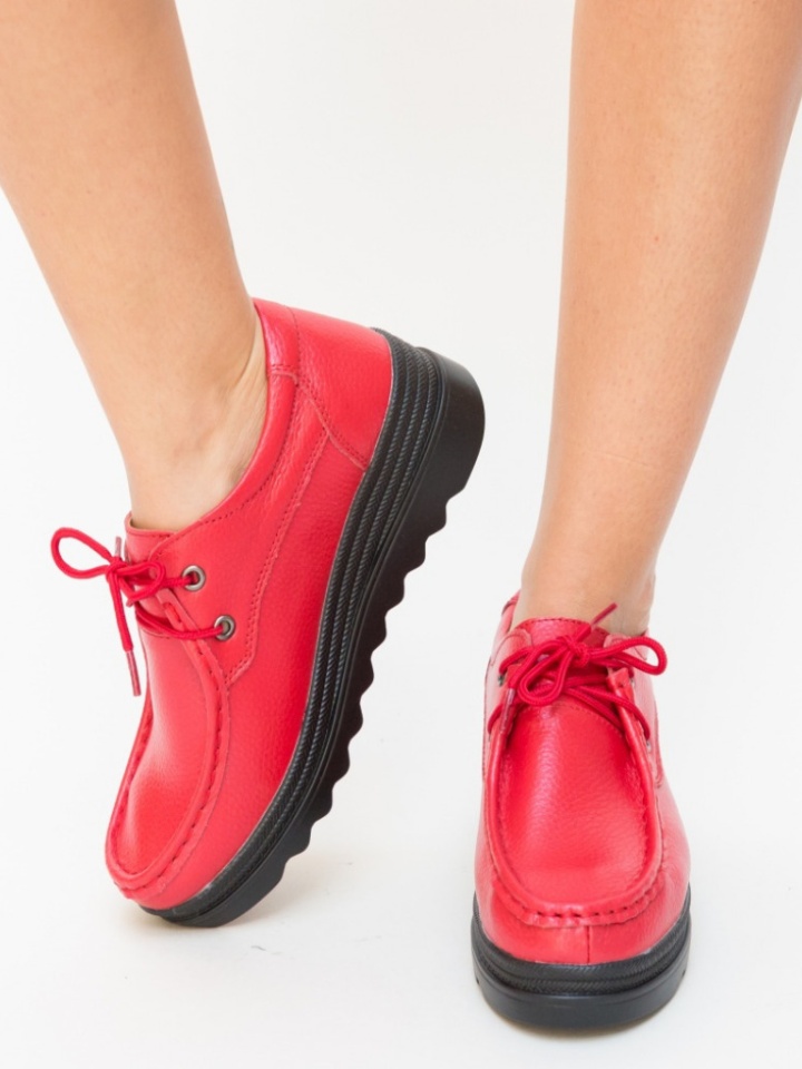 Scarpe casual Rosse Petro - Img 4