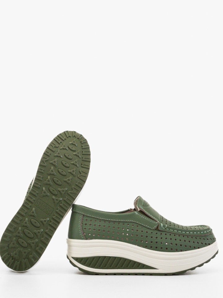 Scarpe casual Verde Bicaz - Img 5