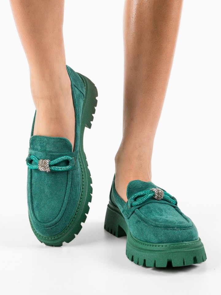 Scarpe casual Verde Bovra - Img 2