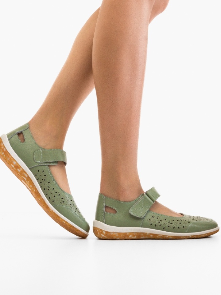 Scarpe casual Verde Fayel - Img 2
