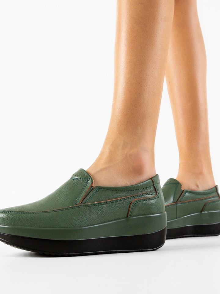 Scarpe casual Verde Freeman - Img 2