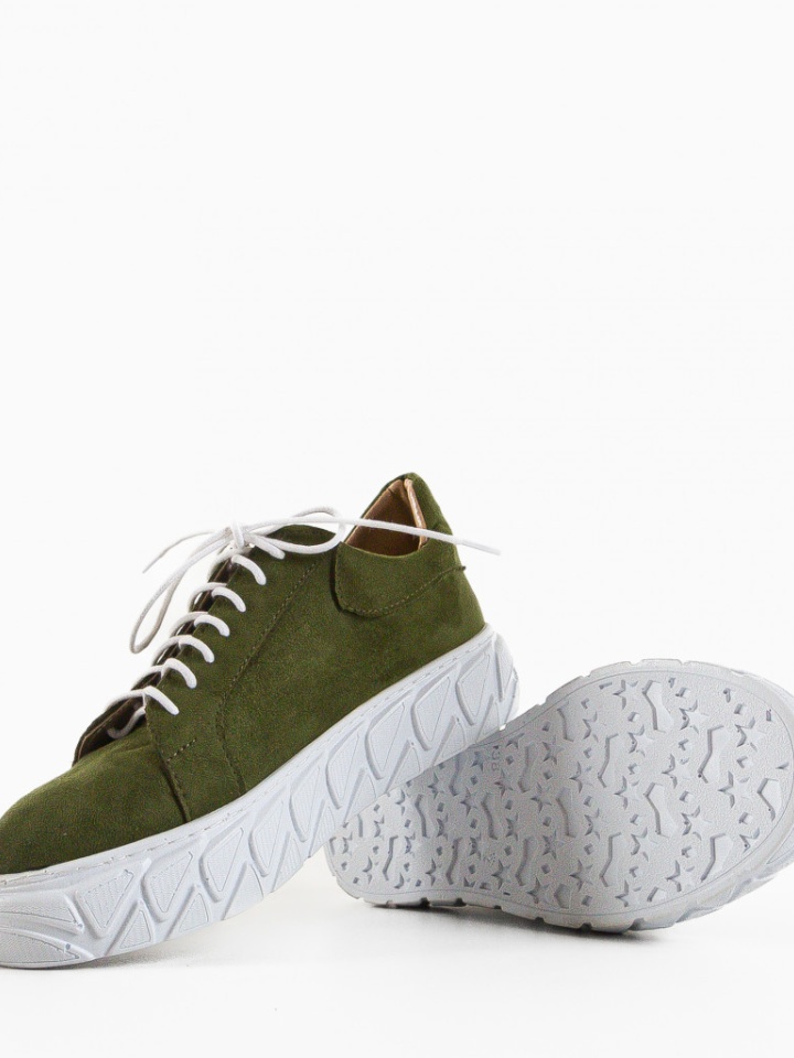 Scarpe casual Verde Ismael - Img 6