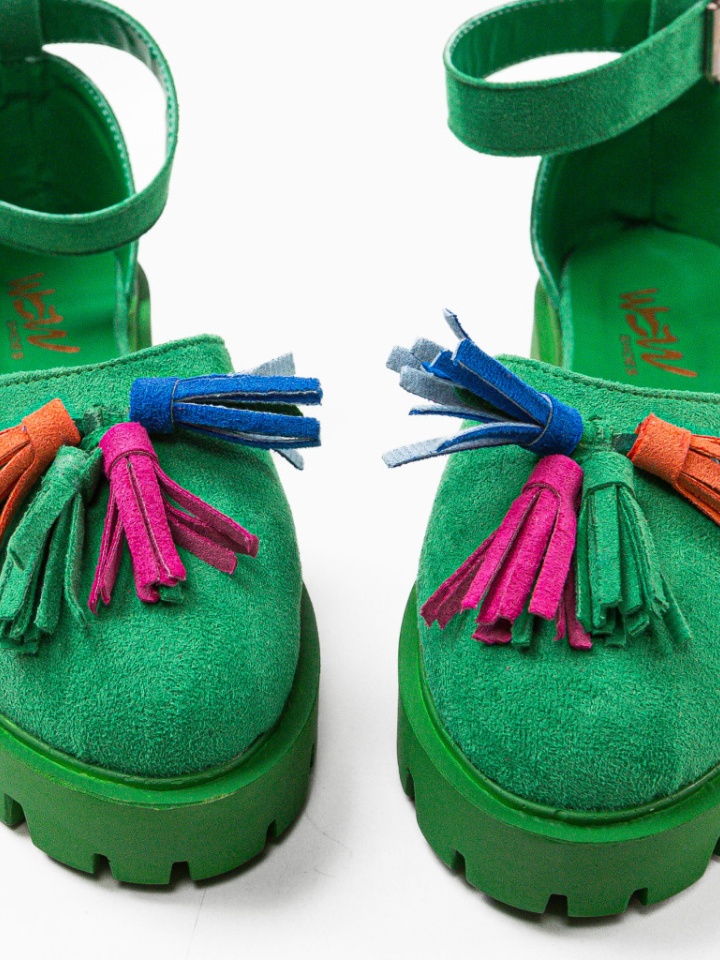 Scarpe casual Verde Jaila - Img 14