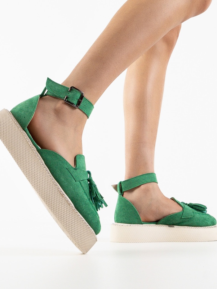Scarpe casual Verde Kalin - Img 2