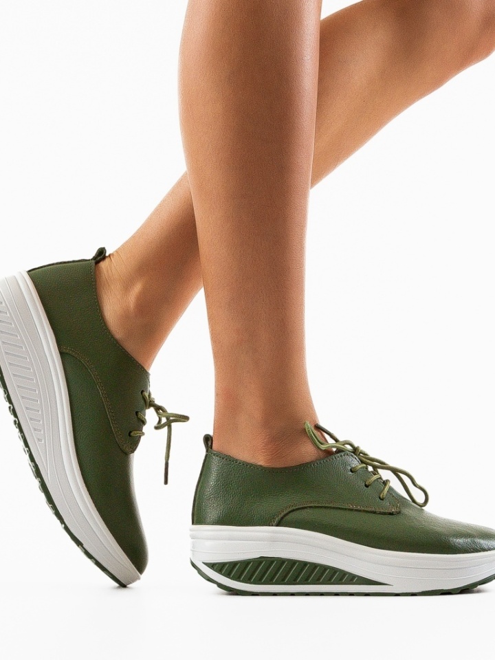Scarpe casual Verde Kleak - Img 1