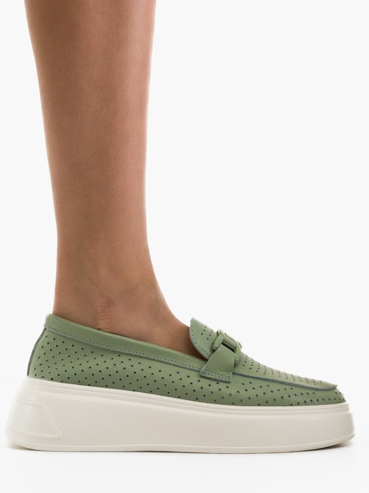 Scarpe casual Verde Lezzer - Img 6