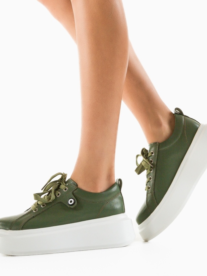 Scarpe casual Verde Nuandre - Img 11