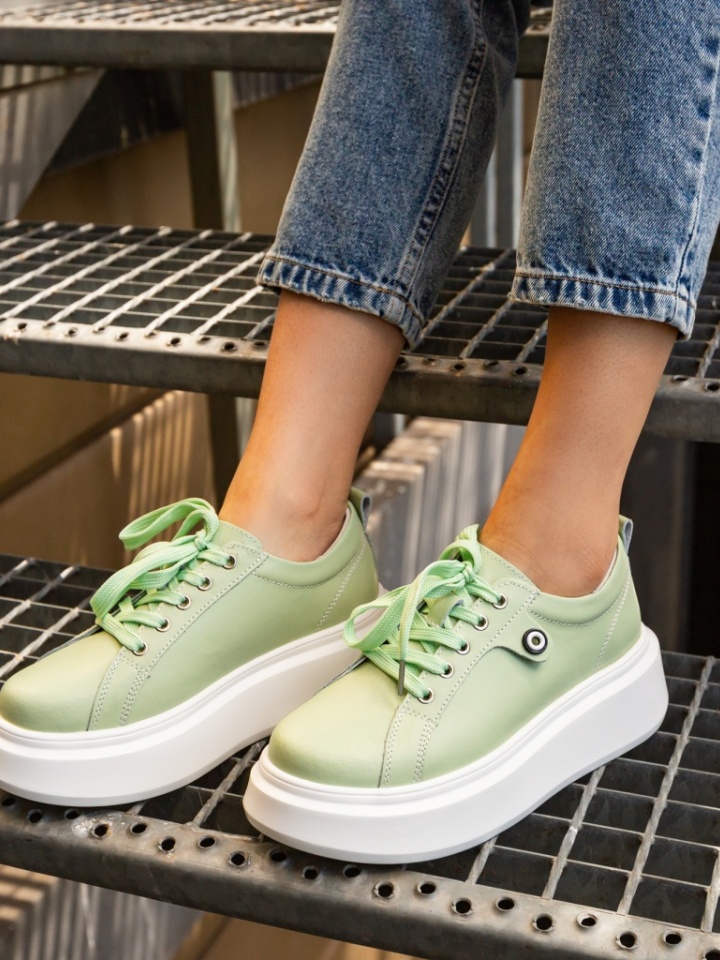 Scarpe casual Verde Nuandre - Img 3