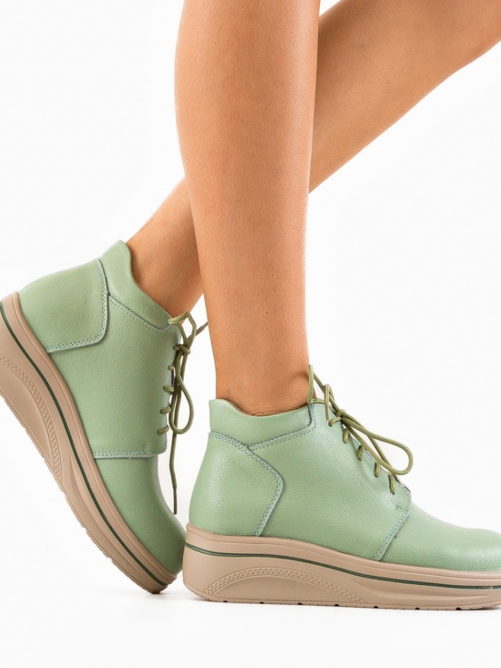 Scarpe casual Verde Palerma - Img 4