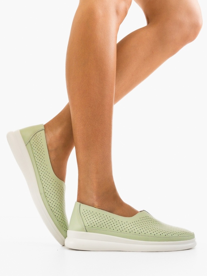 Scarpe casual Verde Sorato - Img 1