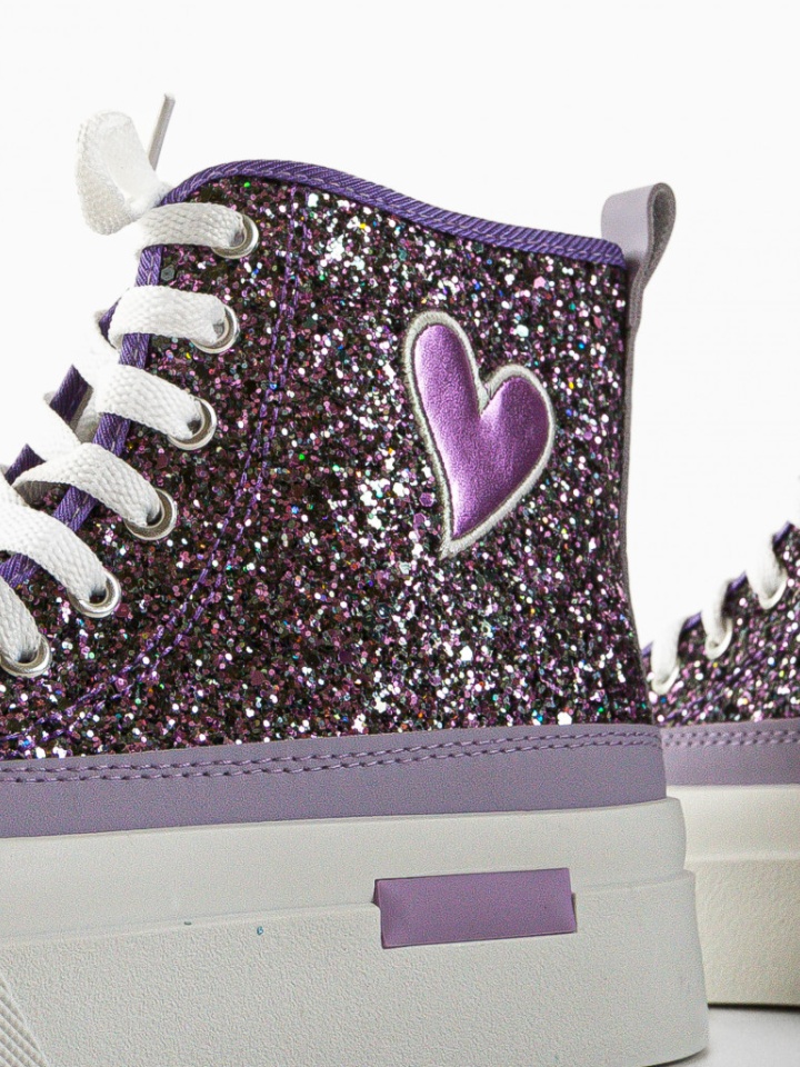 Scarpe casual Viola Cuore - Img 7