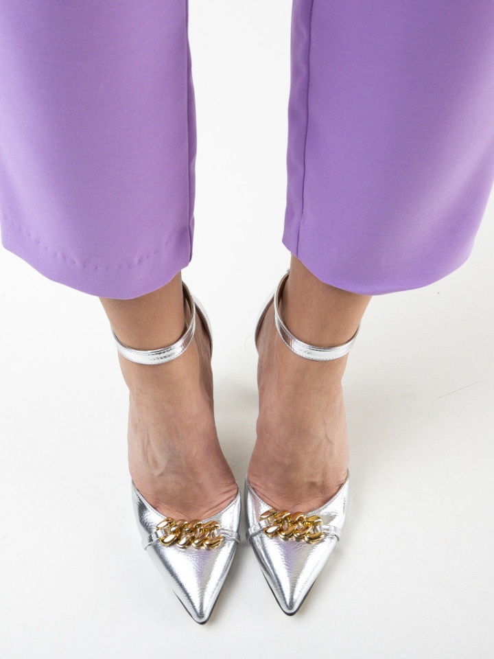 Scarpe da donna Argento Deler - Img 1