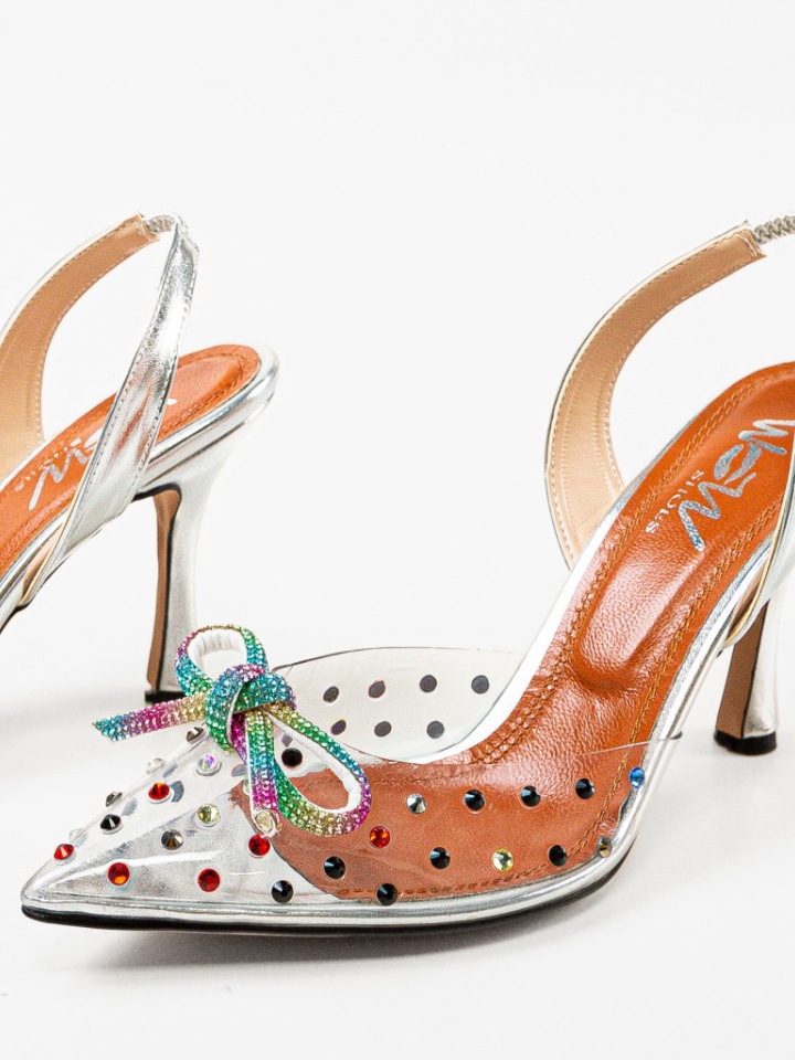 Scarpe da donna Argento Karambol - Img 14