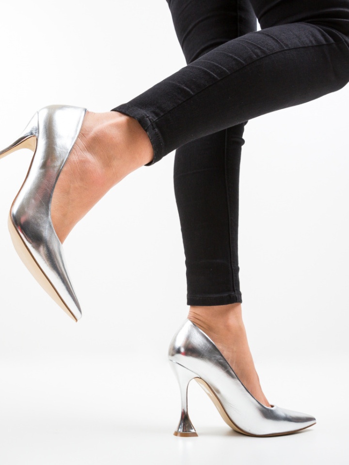 Scarpe da donna Argento Lena - Img 3