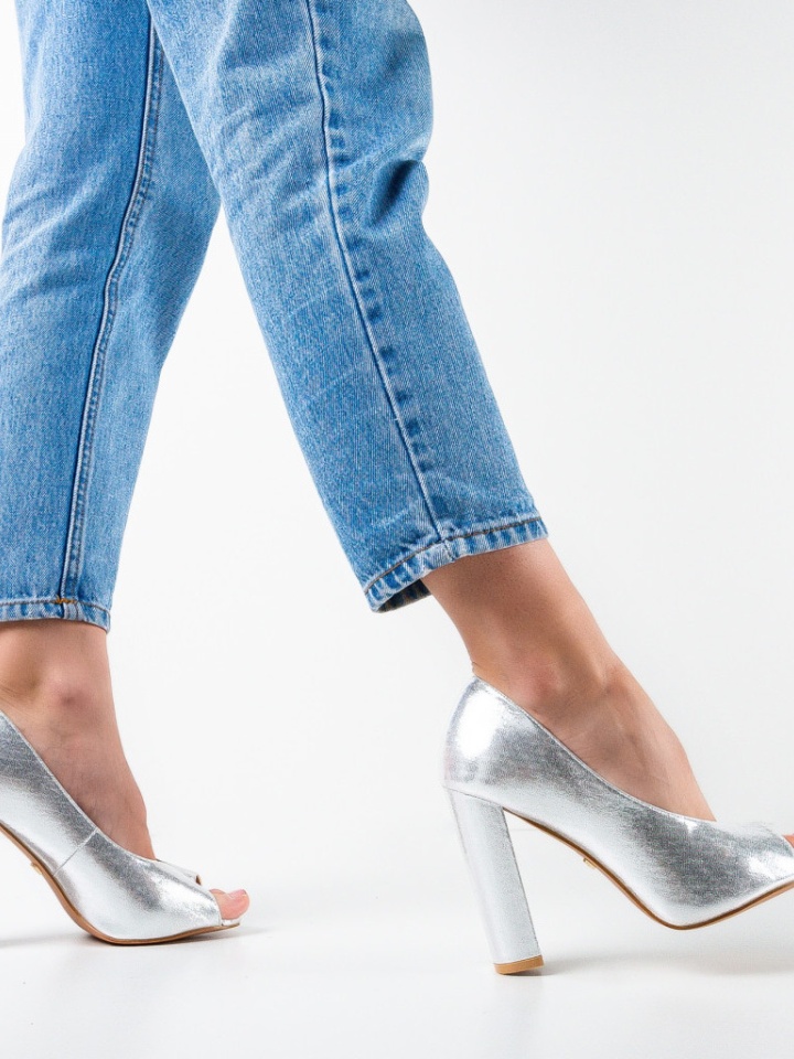 Scarpe da donna Argento Mervin - Img 4