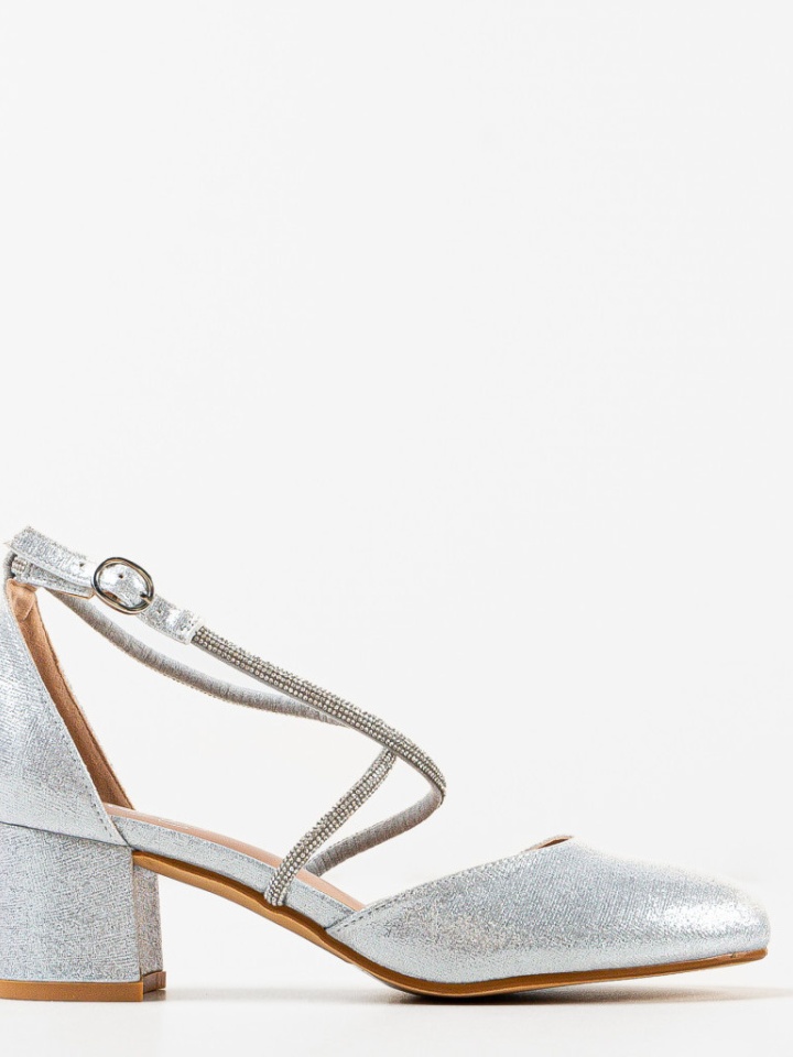 Scarpe da donna Argento Plikam - Img 11