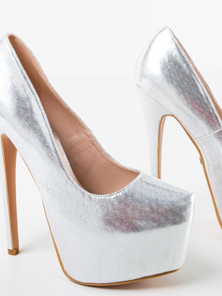 Scarpe da donna Argento Sclipia - Img 5
