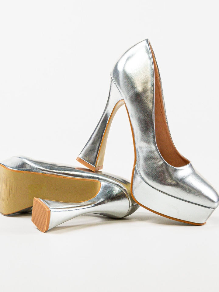 Scarpe da donna Argento Tiyam - Img 7