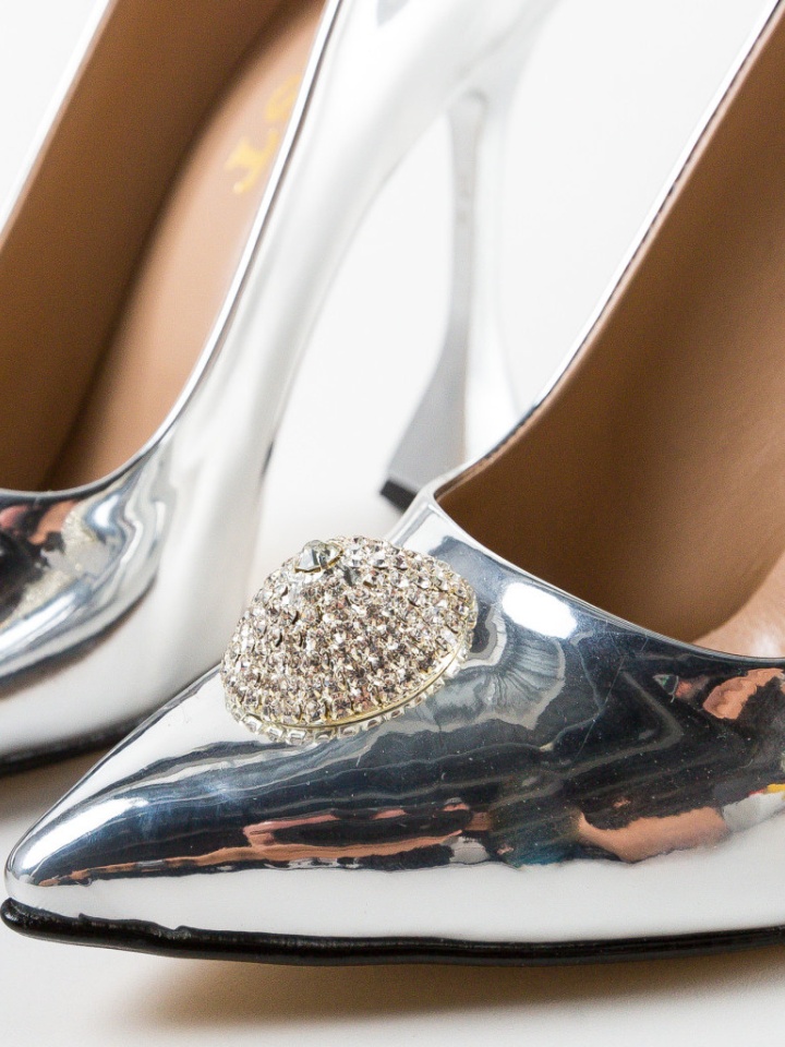 Scarpe da donna Argento Valkia - Img 7