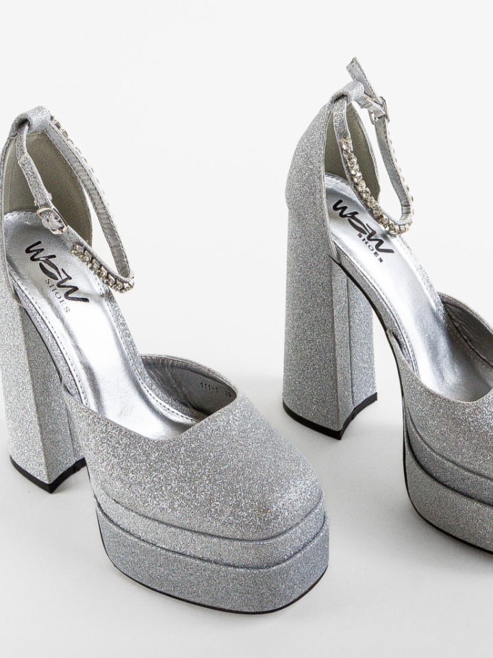 Scarpe da donna Argento Vestrok - Img 6