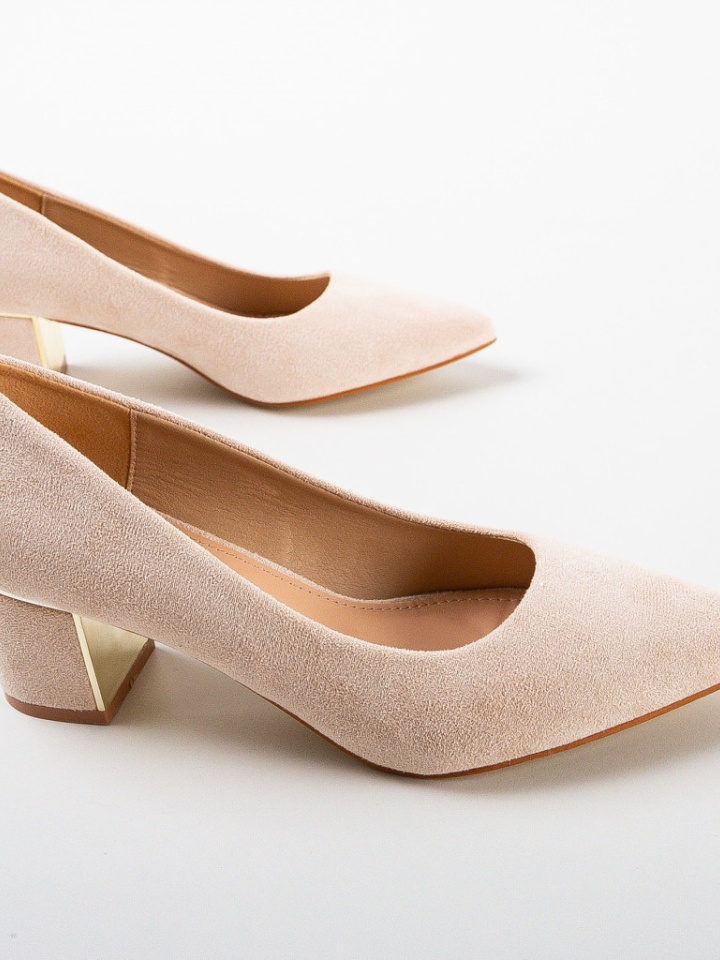 Scarpe da donna Beige Antoni - Img 7