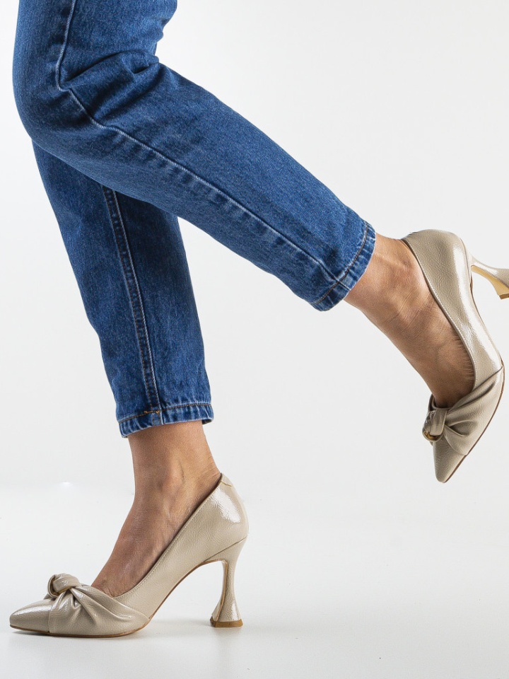 Scarpe da donna Beige Cadek 2 - Img 3