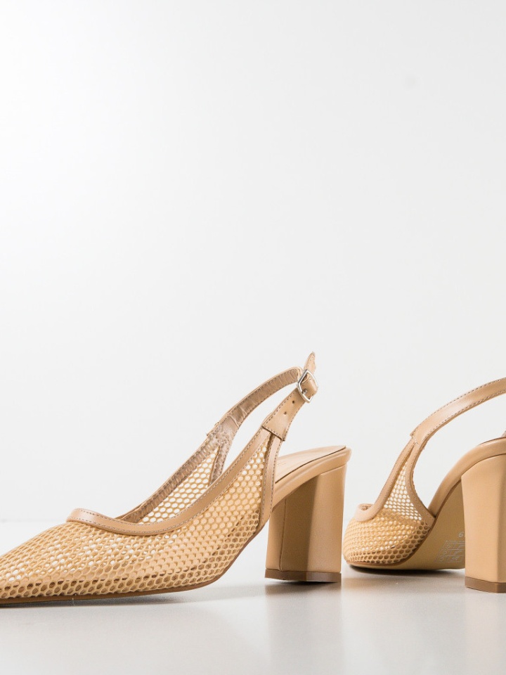 Scarpe da donna Beige Caresy - Img 1