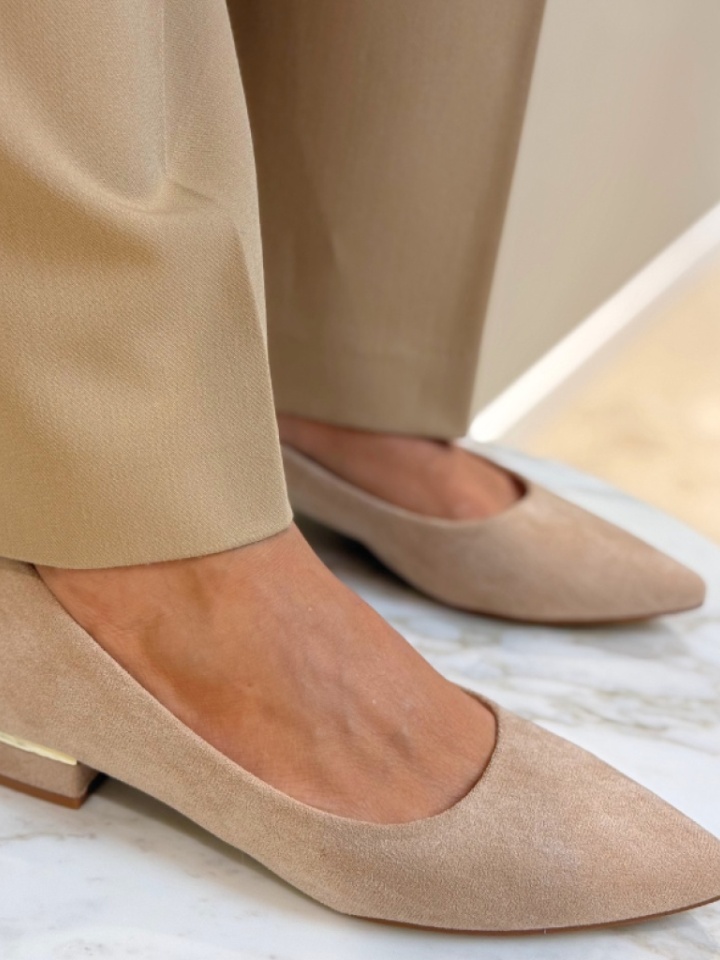Scarpe da donna Beige Depere - Img 1