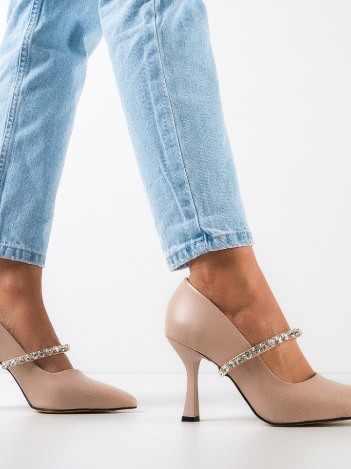Scarpe da donna Beige Gaviro - Img 11