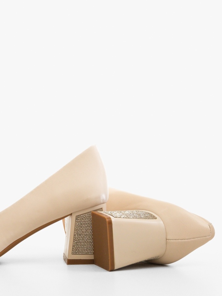 Scarpe da donna Beige Harrel - Img 5