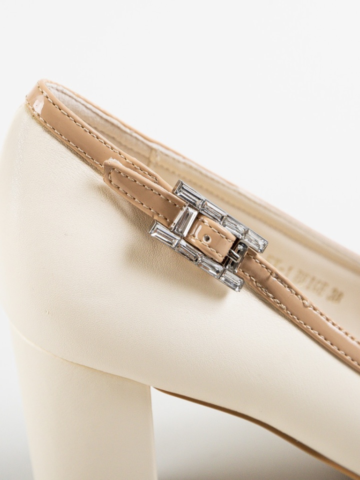 Scarpe da donna Beige Hoop - Img 4