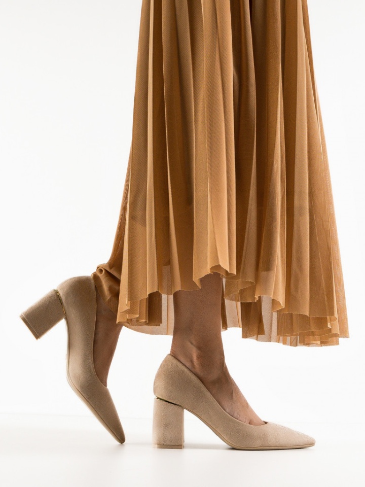 Scarpe da donna Beige Isar - Img 1