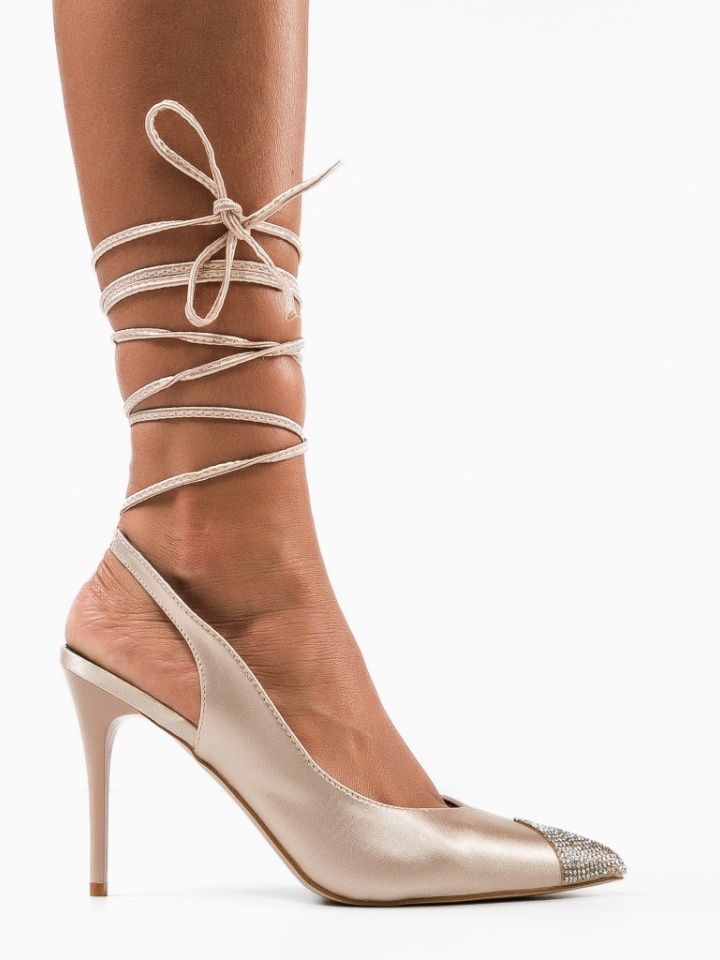 Scarpe da donna Beige Karola - Img 4