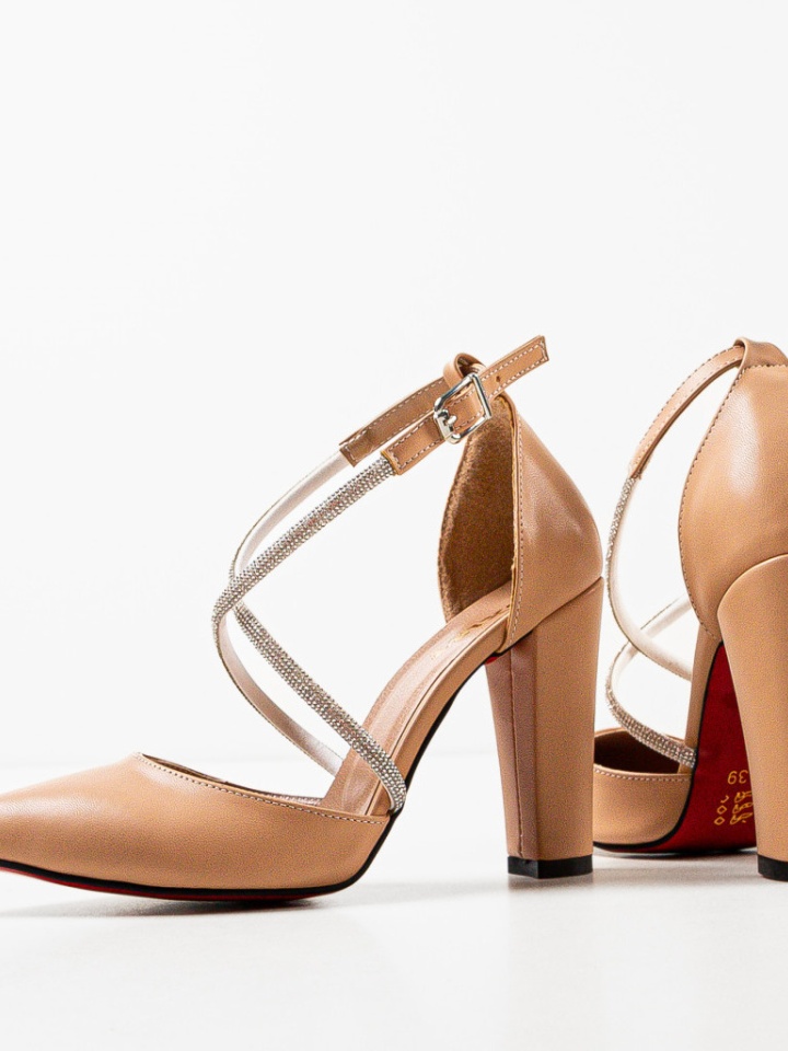 Scarpe da donna Beige Klyna - Img 6