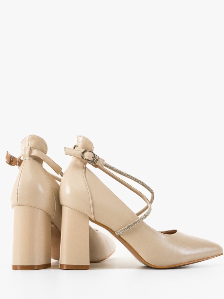 Scarpe da donna Beige Lease - Img 2