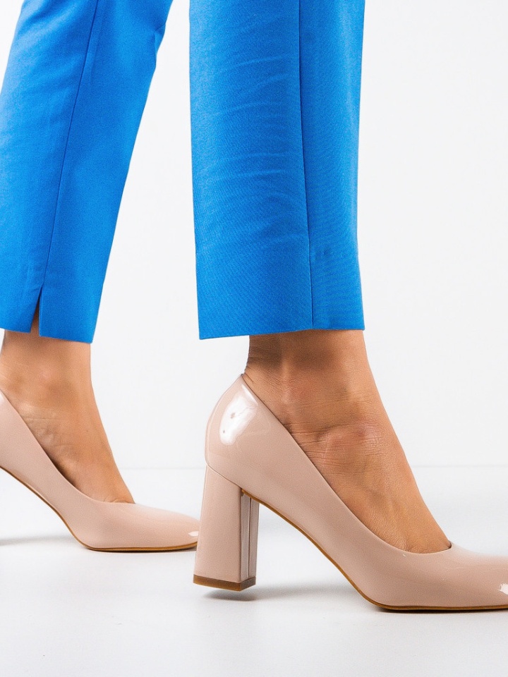 Scarpe da donna Beige Luber - Img 4